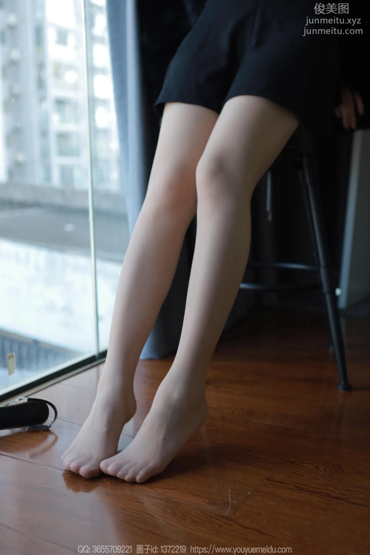 [IESS] 2023.12.05 Silk Enjoyer 1603 Xiao Jie, Black Coat [86P] photo 78