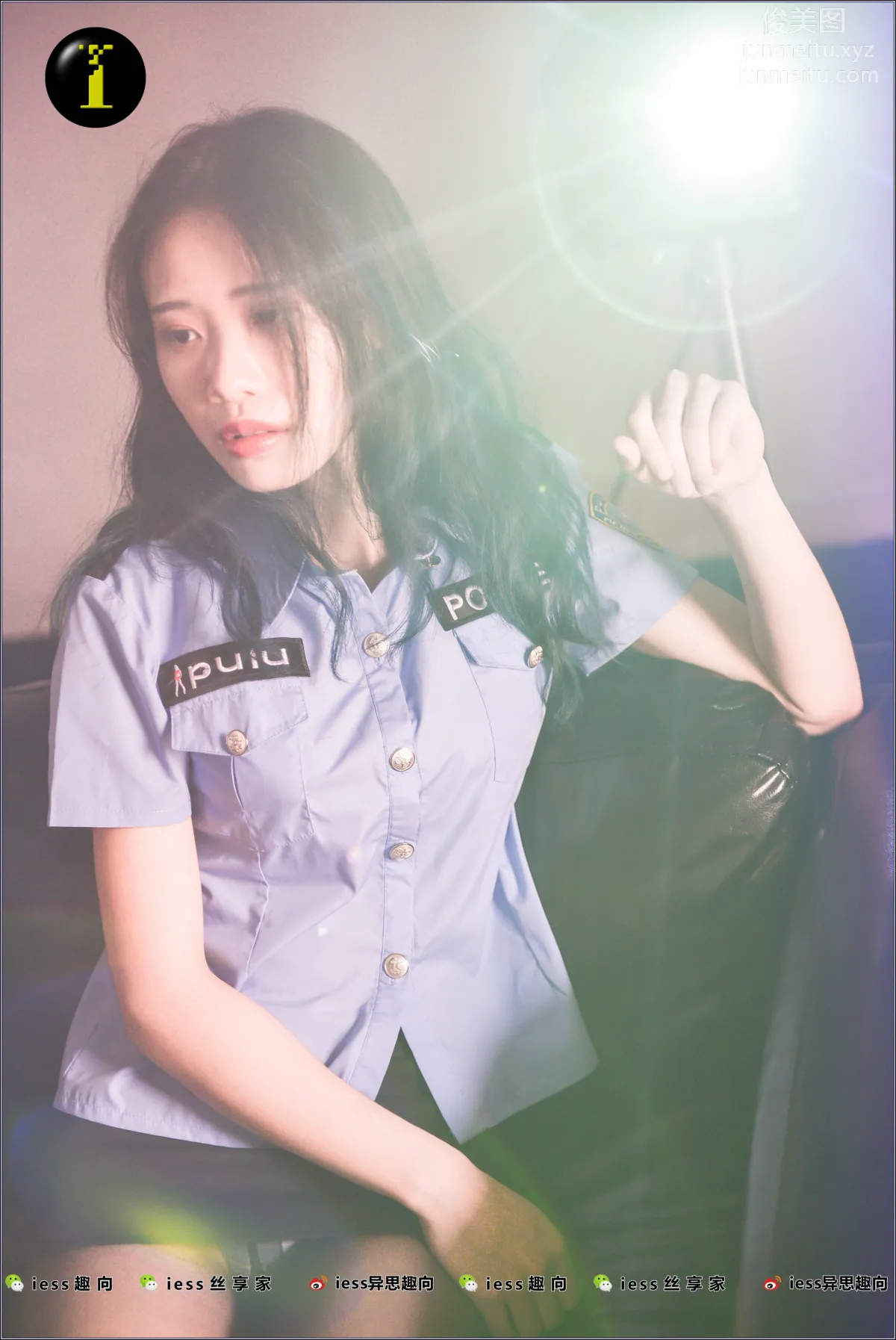 [IESS] Pu Hui Collection 010, Nuan Nuan American Police Story A photo 48