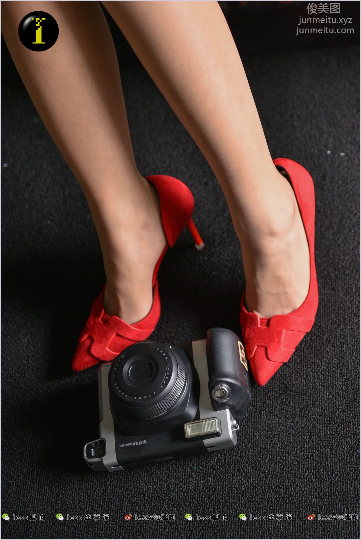 [IESS] Pu Hui Collection 011, Nuan Nuan Red High Heels photo 56