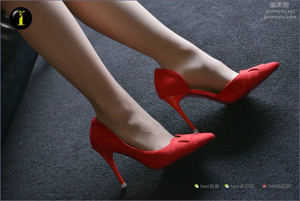 [IESS] Pu Hui Collection 012, Nuan Nuan Red High Heels B, Close-Up photo 51