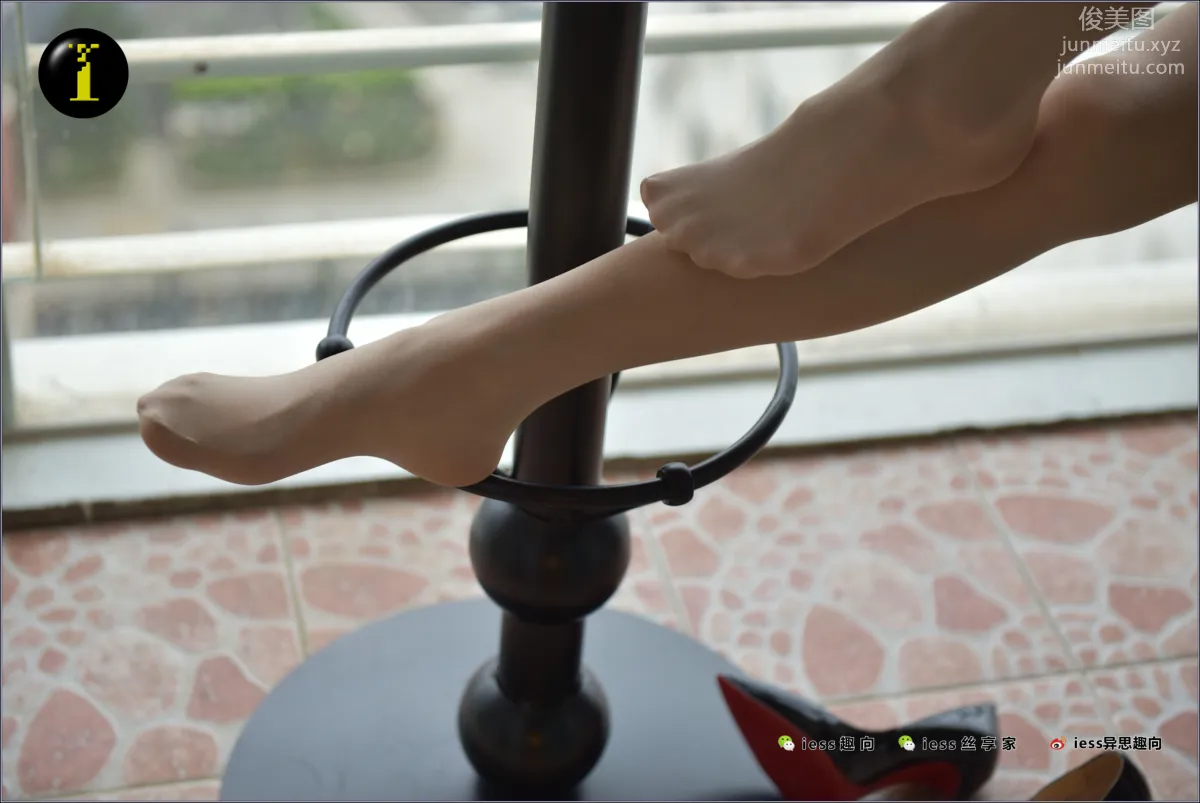 [IESS] Pu Hui Collection 019 Xiao Liu, Classic Bare Spandex Nude Shiny Stockings Part Two photo 69