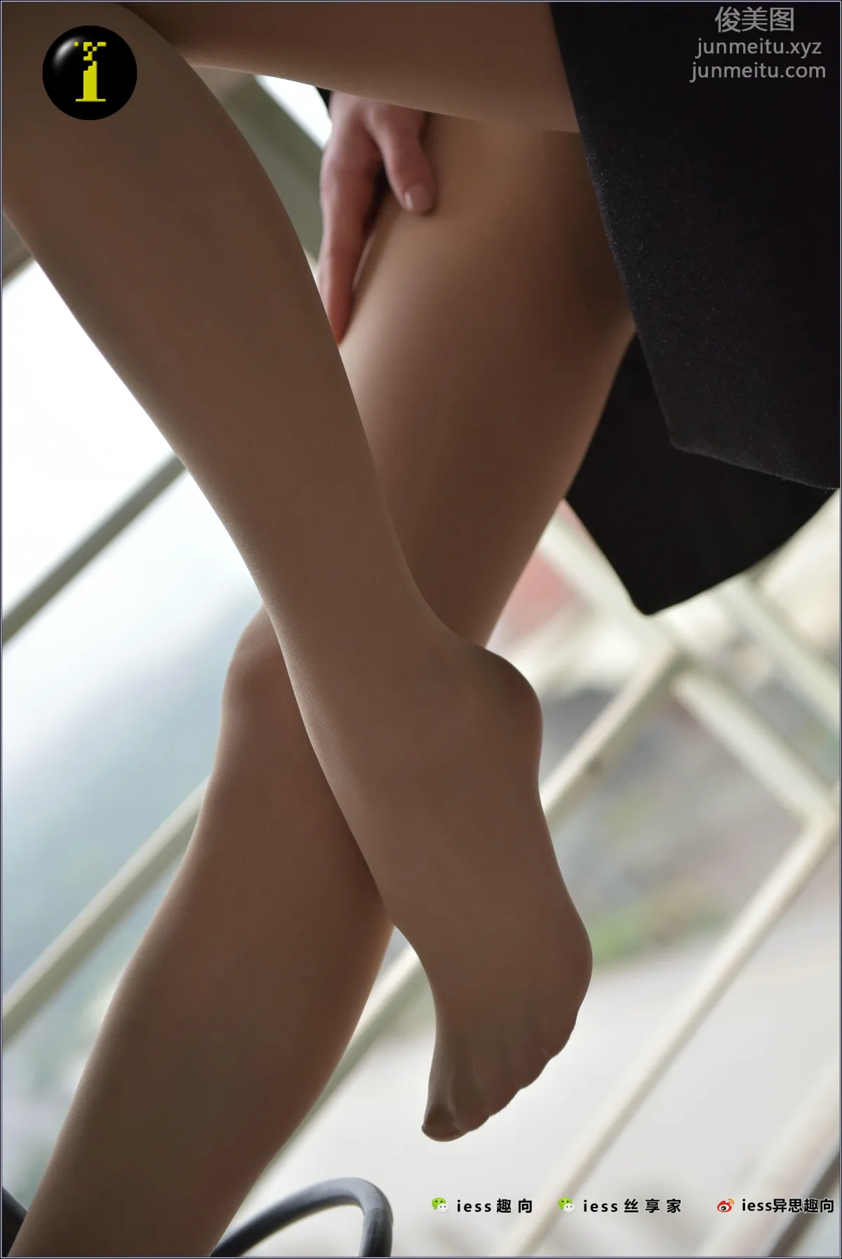 [IESS] Pu Hui Collection 019 Xiao Liu, Classic Bare Spandex Nude Shiny Stockings Part Two photo 73