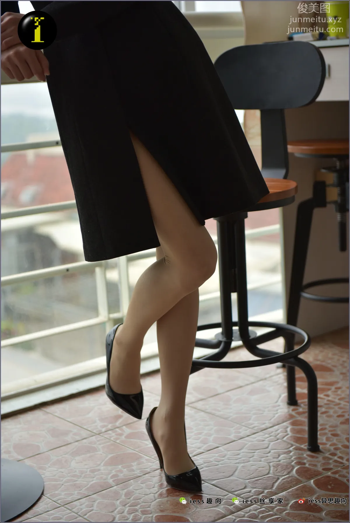 [IESS] Pu Hui Collection 019 Xiao Liu, Classic Bare Spandex Nude Shiny Stockings Part Two photo 86