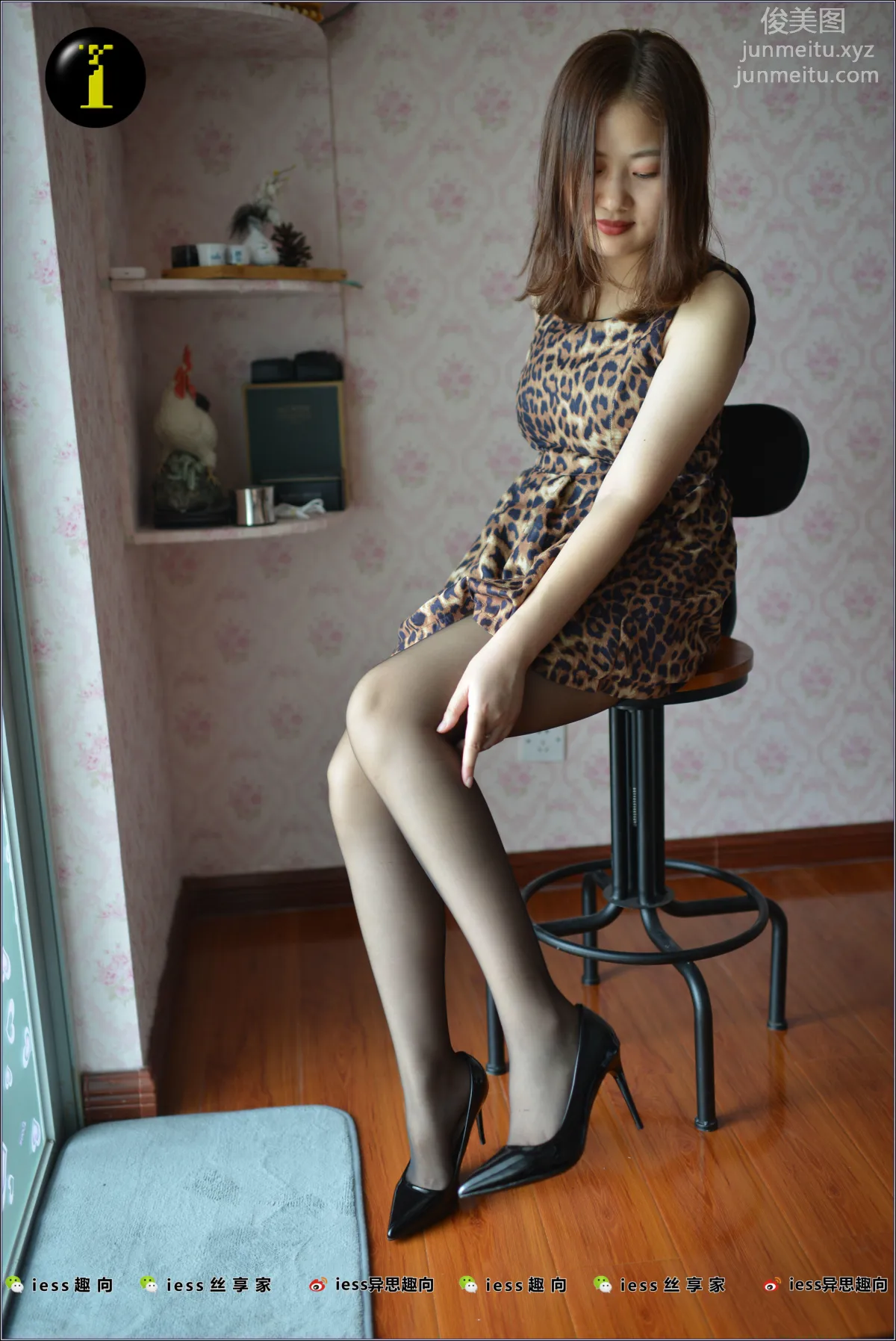 [IESS] Pu Hui Collection 020 Fang Fang, Wife Fang Fang's Black Stockings Sketch photo 50