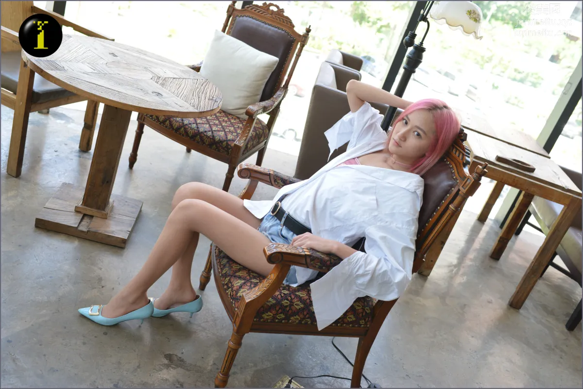 [IESS] Pu Hui Collection 038 Xiao Xiao, Blue Flats photo 5
