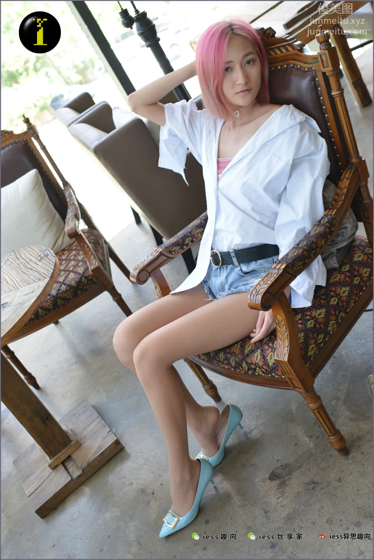 [IESS] Pu Hui Collection 038 Xiao Xiao, Blue Flats photo 7