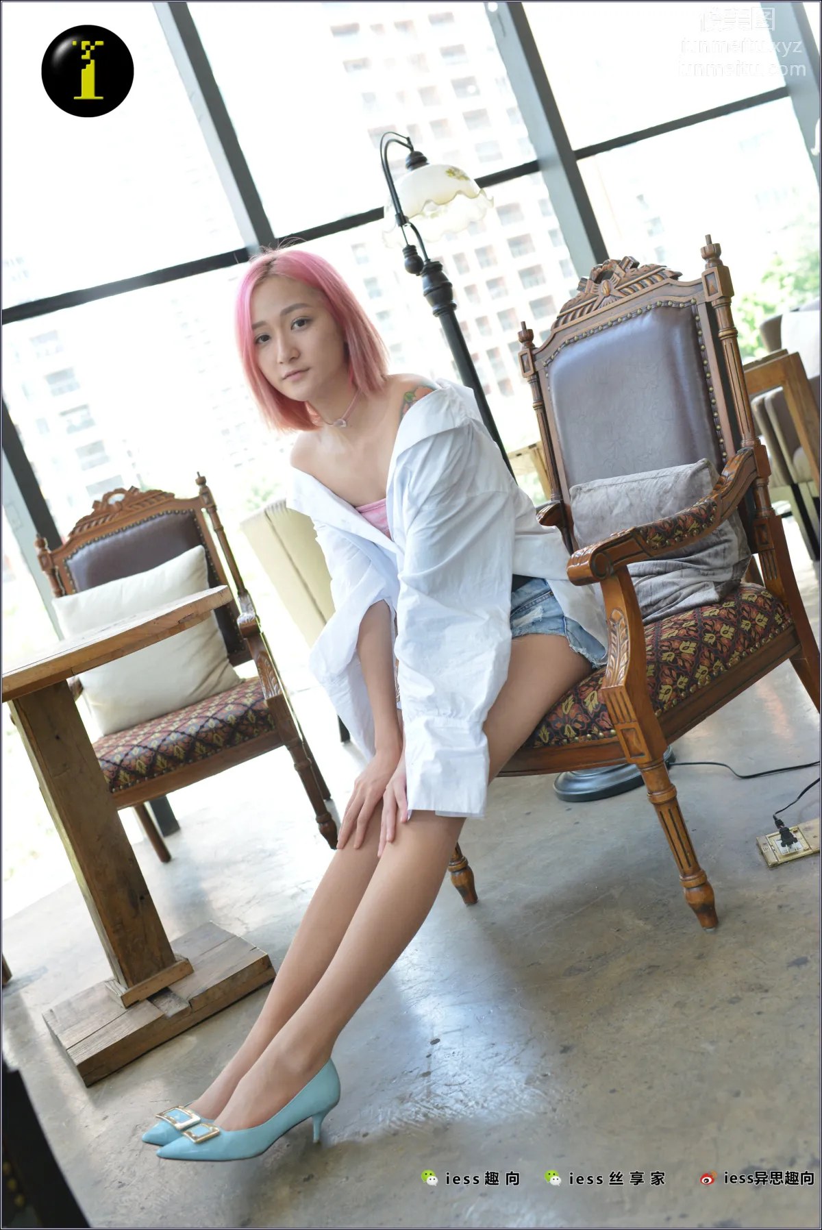[IESS] Pu Hui Collection 038 Xiao Xiao, Blue Flats photo 22