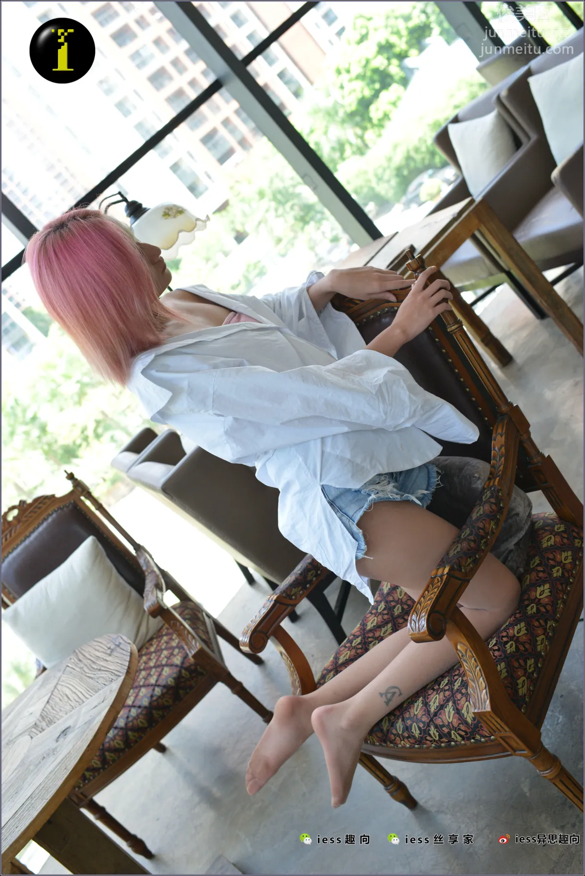 [IESS] Pu Hui Collection 038 Xiao Xiao, Blue Flats photo 31