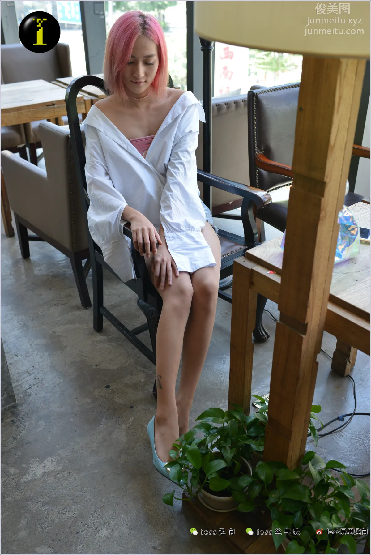 [IESS] Pu Hui Collection 038 Xiao Xiao, Blue Flats photo 38