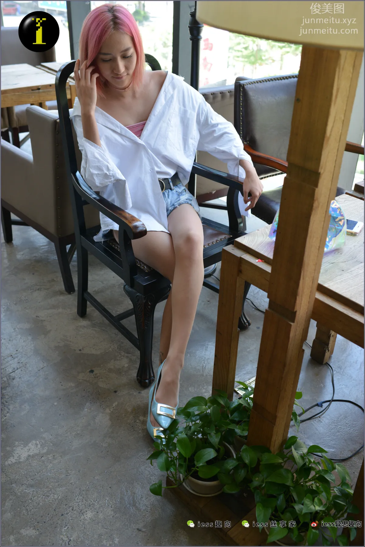 [IESS] Pu Hui Collection 038 Xiao Xiao, Blue Flats photo 39