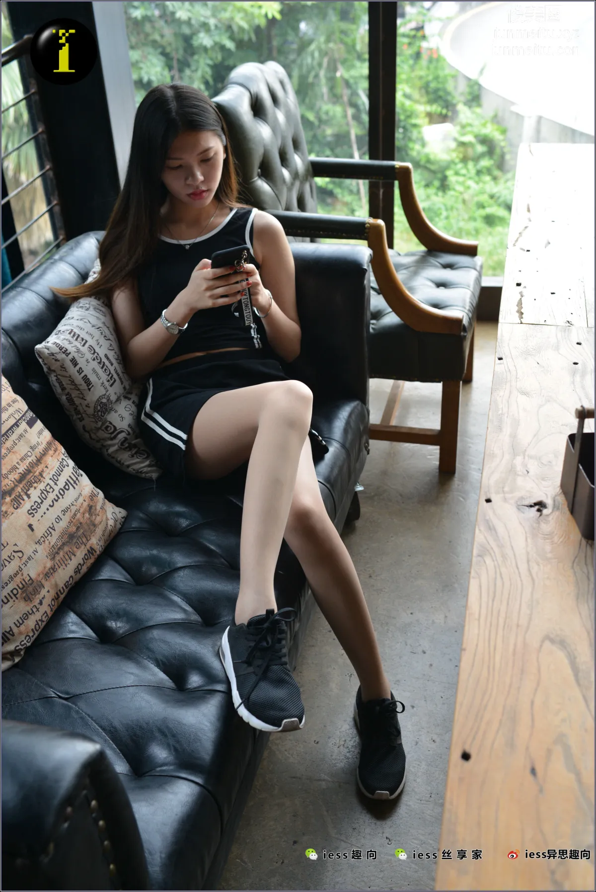 [IESS] Pu Hui Collection 039 Qi Qi's Sheer Stockings Sportswear photo 14