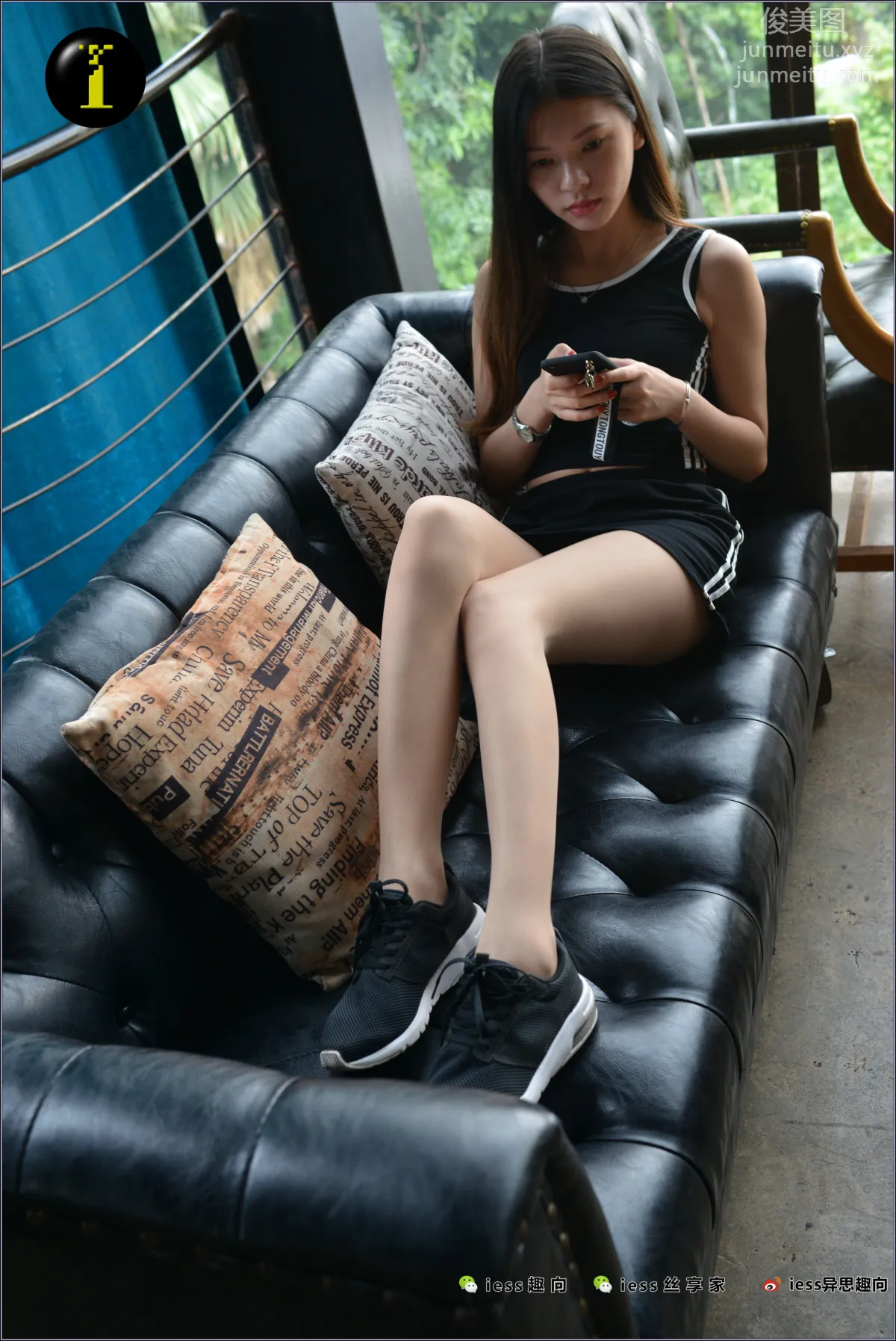 [IESS] Pu Hui Collection 039 Qi Qi's Sheer Stockings Sportswear photo 16