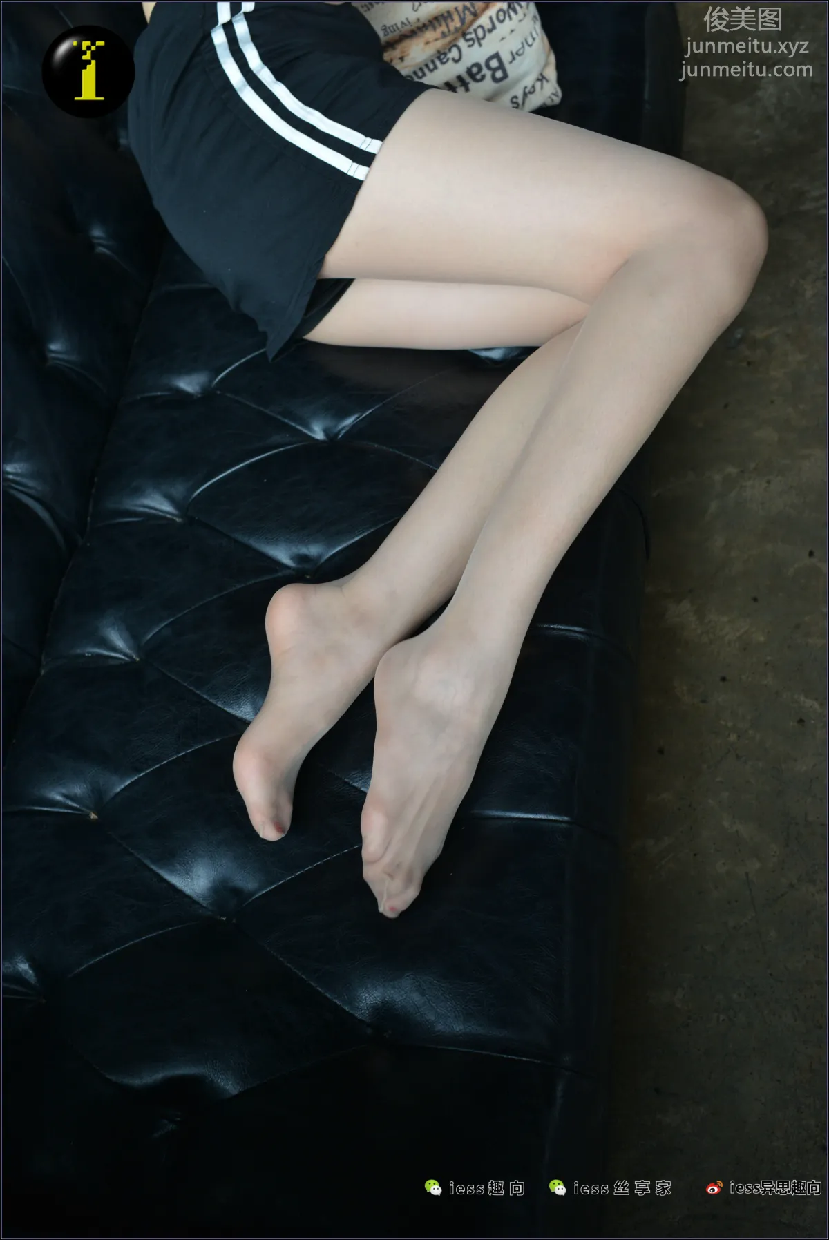 [IESS] Pu Hui Collection 039 Qi Qi's Sheer Stockings Sportswear photo 52
