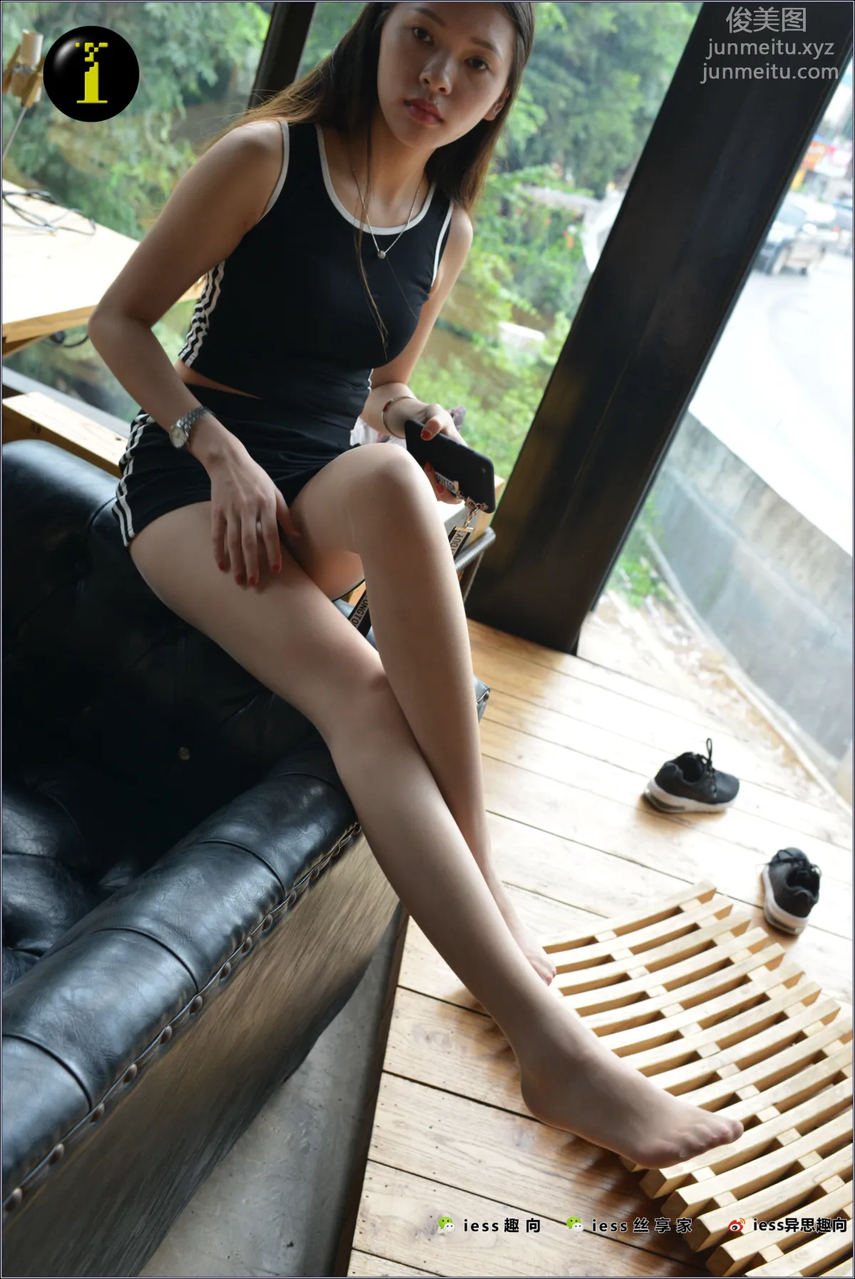 [IESS] Pu Hui Collection 039 Qi Qi's Sheer Stockings Sportswear photo 53