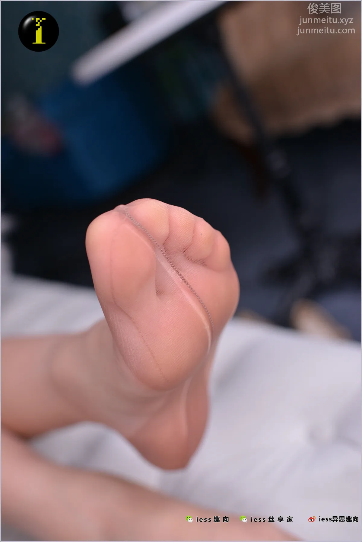 [IESS異思趣向] 普惠集 041 小捷 空姐的複古無彈力純尼龍吊帶襪III 18