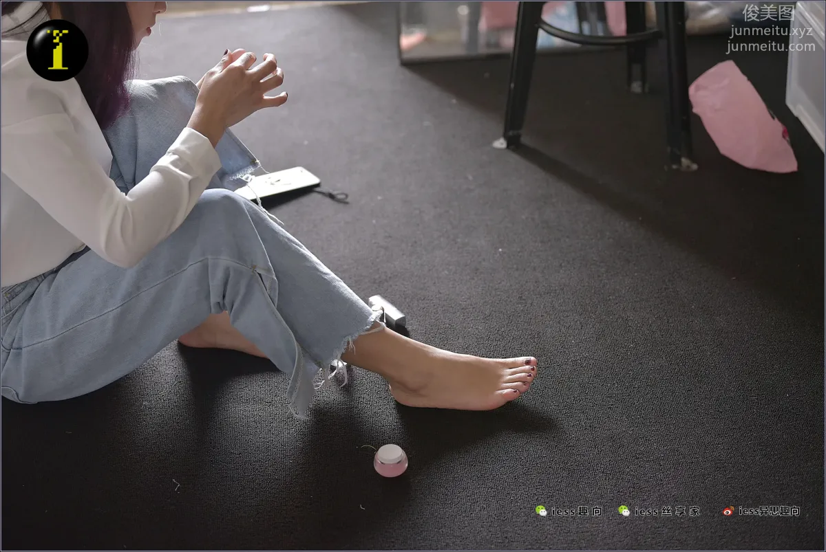 [IESS] Pu Hui Ji 073 Fan Meimei, Painting Toenails photo 15