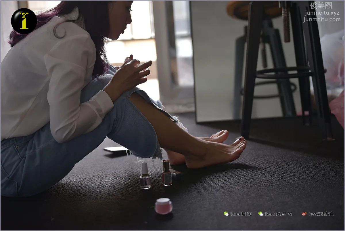 [IESS] Pu Hui Ji 073 Fan Meimei, Painting Toenails photo 20