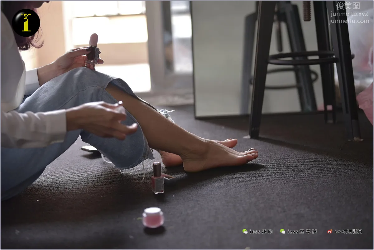 [IESS] Pu Hui Ji 073 Fan Meimei, Painting Toenails photo 21