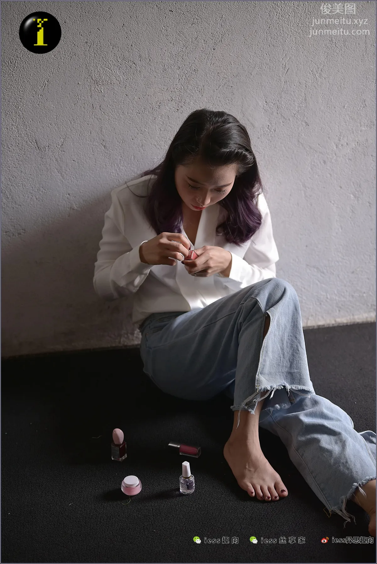 [IESS] Pu Hui Ji 073 Fan Meimei, Painting Toenails photo 23