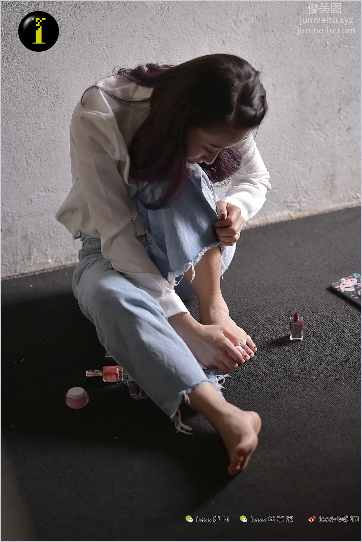[IESS] Pu Hui Ji 073 Fan Meimei, Painting Toenails photo 24