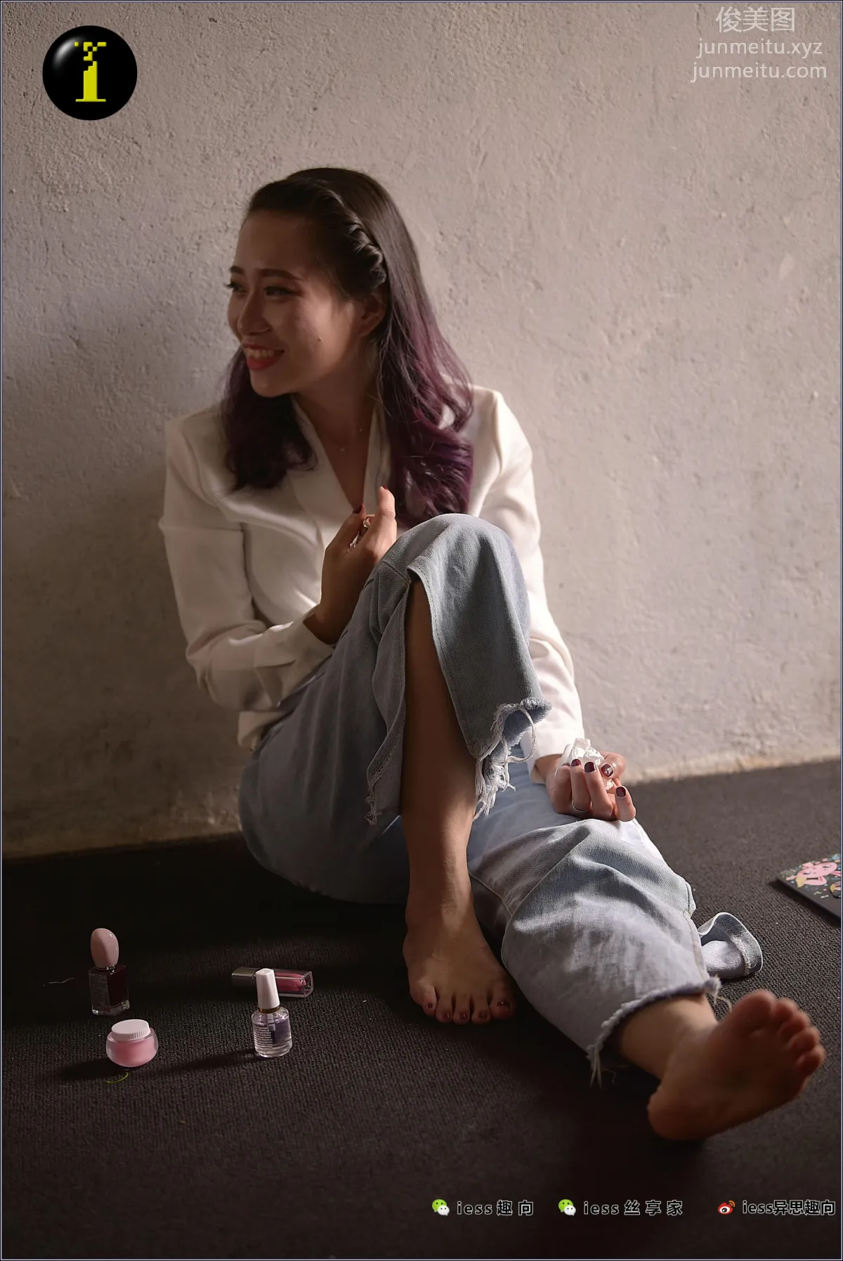 [IESS] Pu Hui Ji 073 Fan Meimei, Painting Toenails photo 30