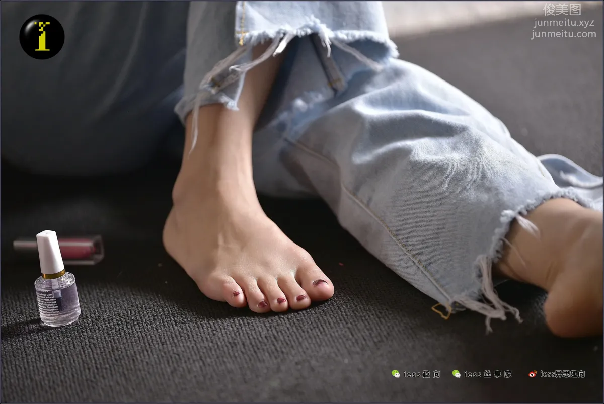 [IESS] Pu Hui Ji 073 Fan Meimei, Painting Toenails photo 32