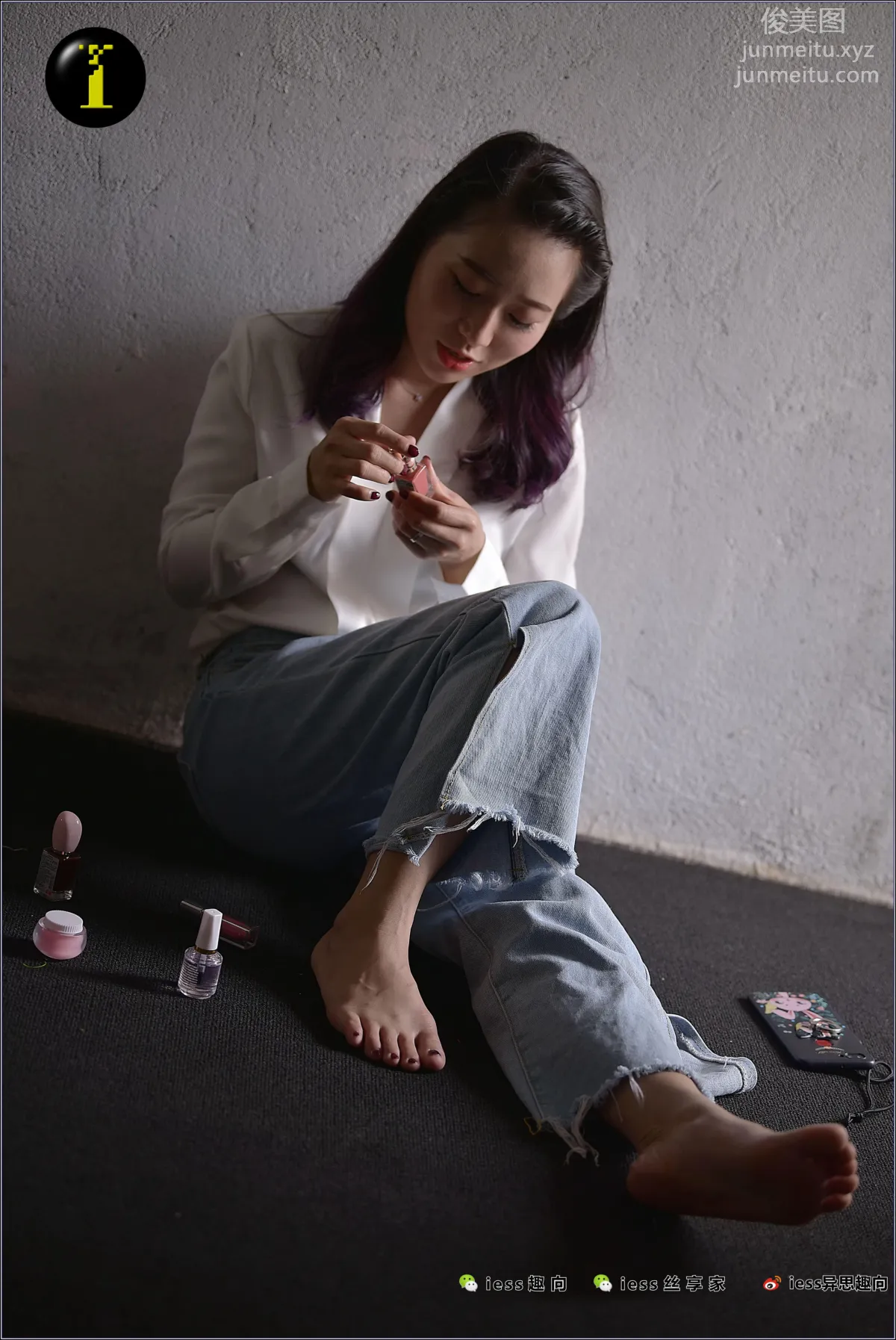 [IESS] Pu Hui Ji 073 Fan Meimei, Painting Toenails photo 33