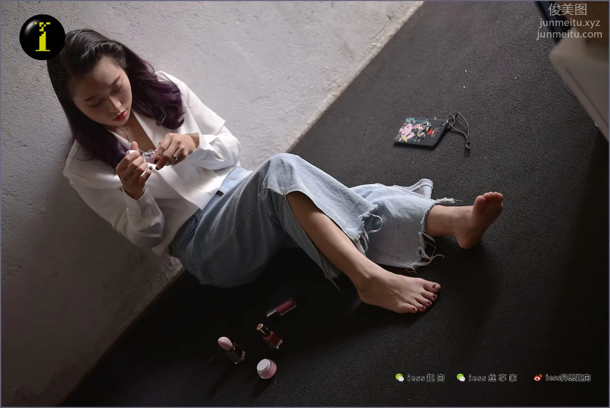 [IESS] Pu Hui Ji 073 Fan Meimei, Painting Toenails photo 38