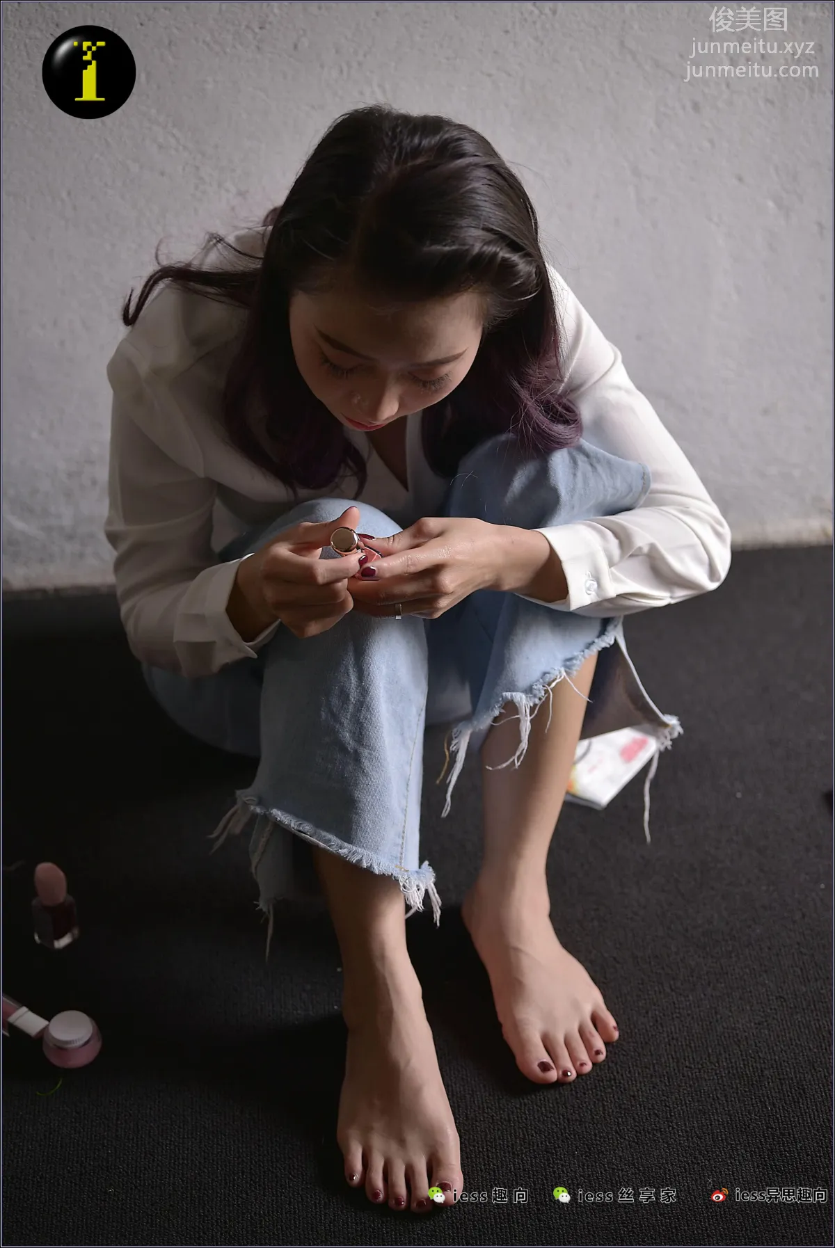 [IESS] Pu Hui Ji 073 Fan Meimei, Painting Toenails photo 63