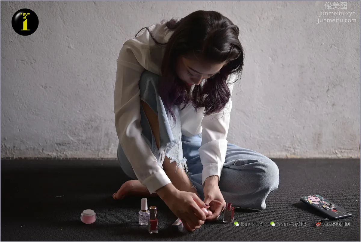 [IESS] Pu Hui Ji 073 Fan Meimei, Painting Toenails photo 67