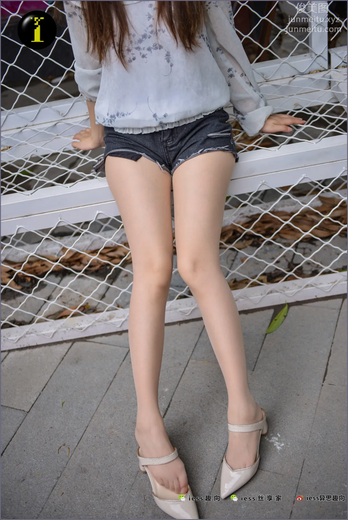 [IESS] Pu Hui Ji 077 Xiao Jie, Happy Outdoor Silk photo 28