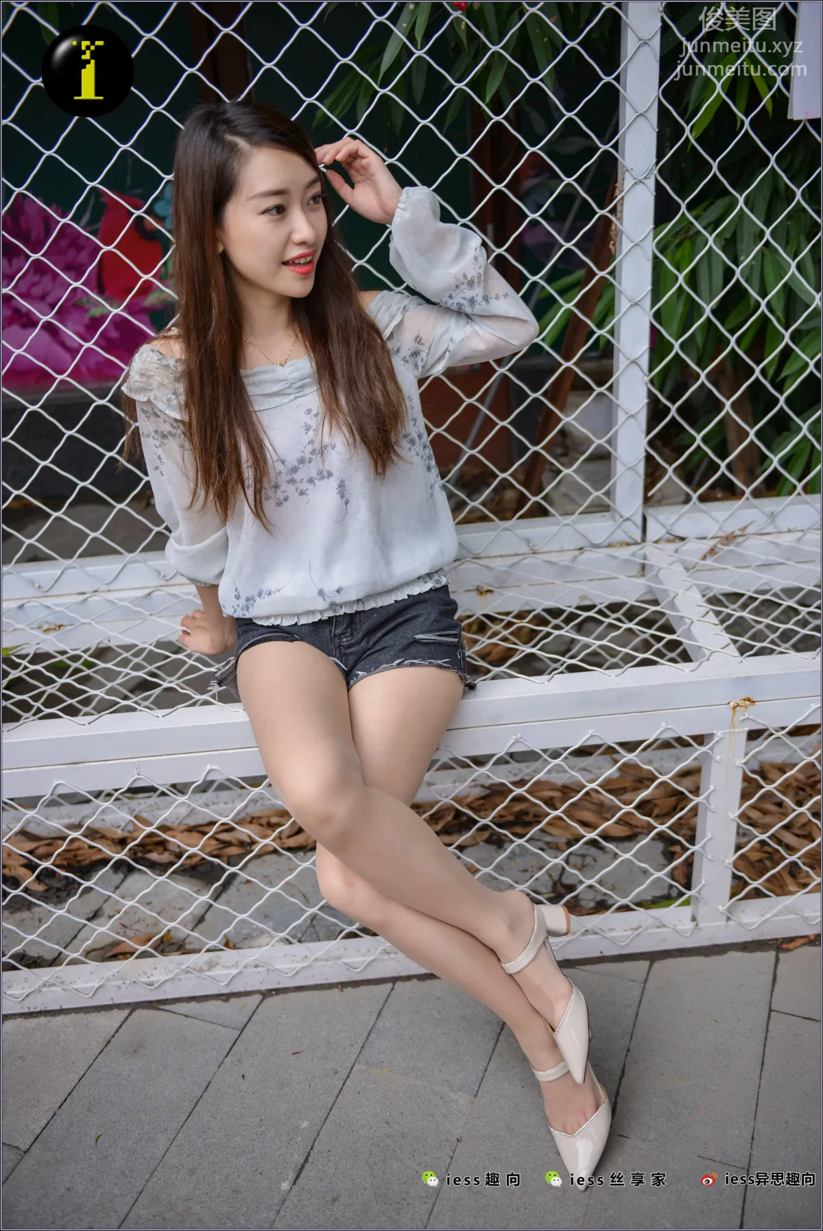 [IESS] Pu Hui Ji 077 Xiao Jie, Happy Outdoor Silk photo 29