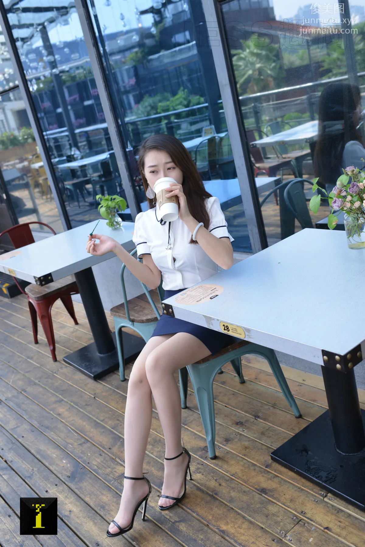 [IESS] Pu Hui Collection 115 - Xiao Jie - White-Collar Worker's Afternoon Tea [68P] photo 45