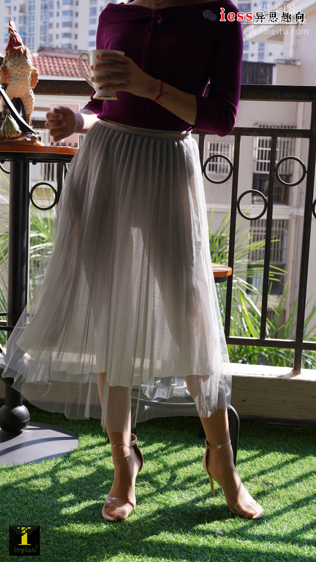 [IESS] Universal Collection 130 Ge Ge - See-Through Skirt [99P] photo 8