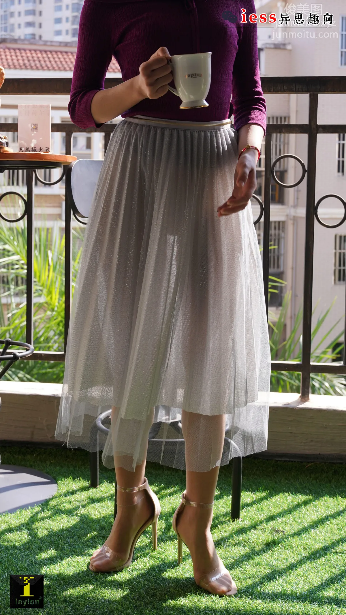 [IESS] Universal Collection 130 Ge Ge - See-Through Skirt [99P] photo 12
