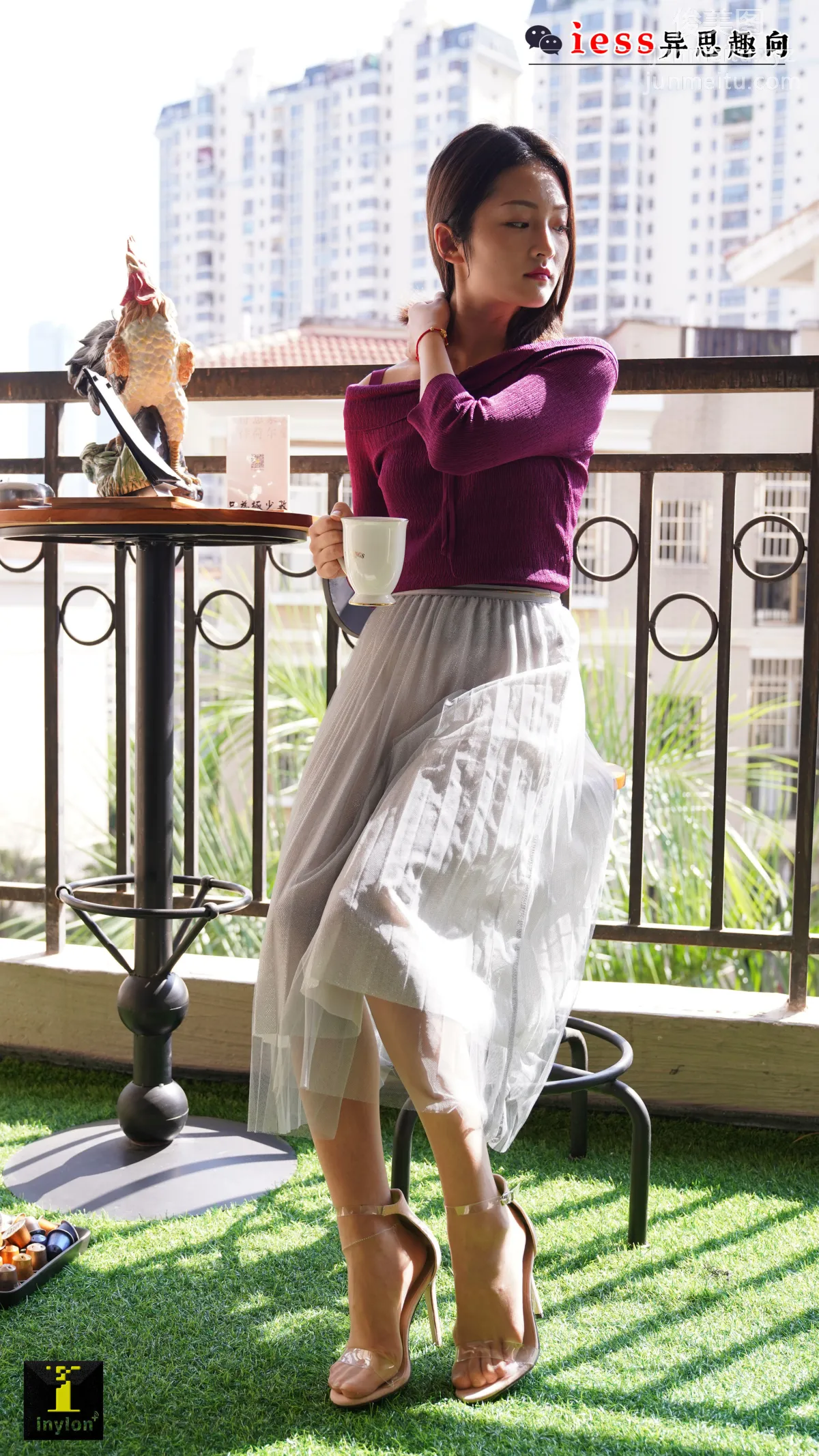 [IESS] Universal Collection 130 Ge Ge - See-Through Skirt [99P] photo 34