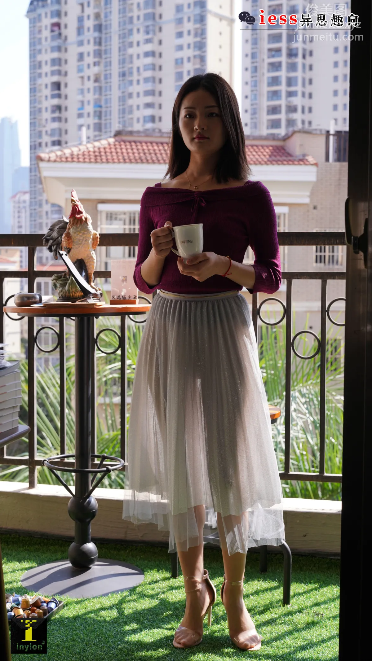 [IESS] Universal Collection 130 Ge Ge - See-Through Skirt [99P] photo 56