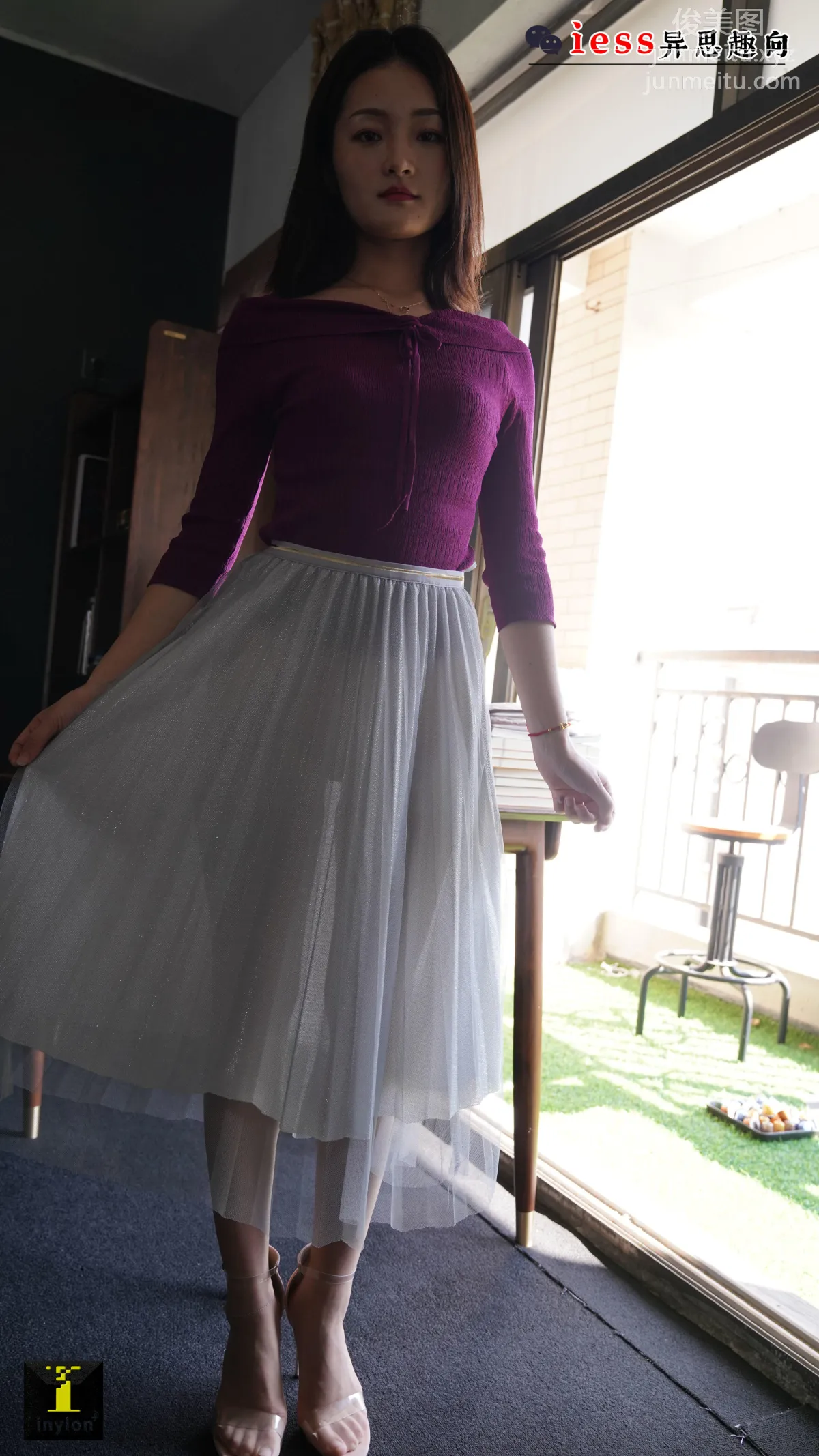 [IESS] Universal Collection 130 Ge Ge - See-Through Skirt [99P] photo 64