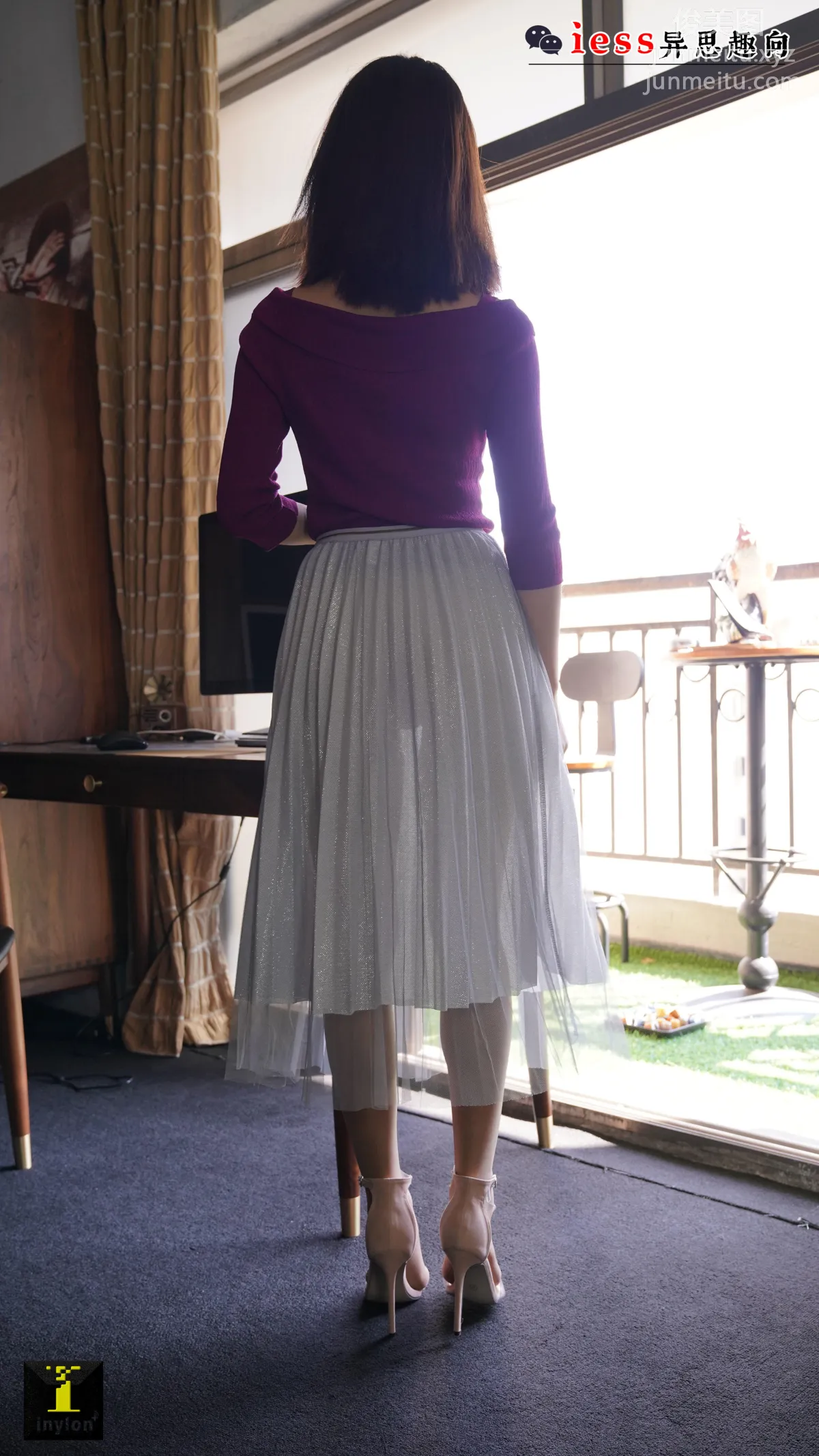 [IESS] Universal Collection 130 Ge Ge - See-Through Skirt [99P] photo 68