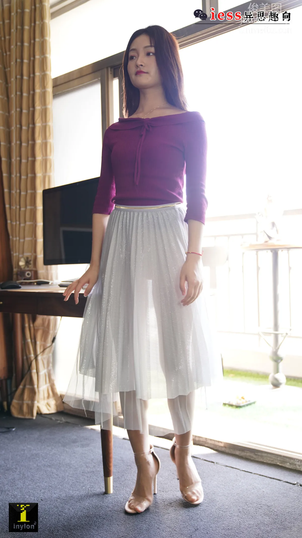 [IESS] Universal Collection 130 Ge Ge - See-Through Skirt [99P] photo 73