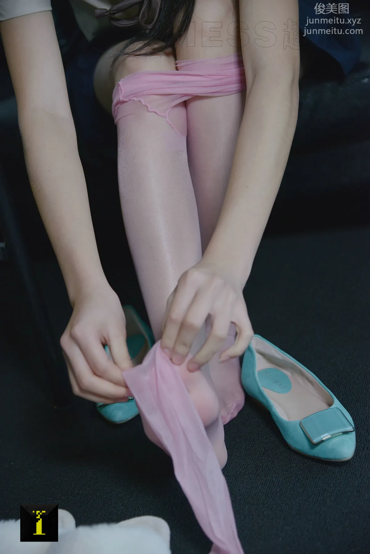 [IESS] Inclusive Collection 157 Ruo Qi - Pink Sheer Stockings [82P] photo 3