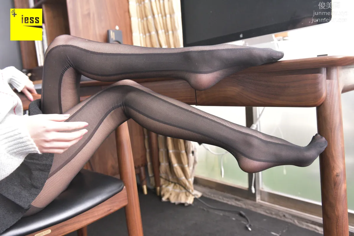[IESS] Inclusive Collection 173 - Ye Zi's Fashionable Black Stockings [60P] photo 9