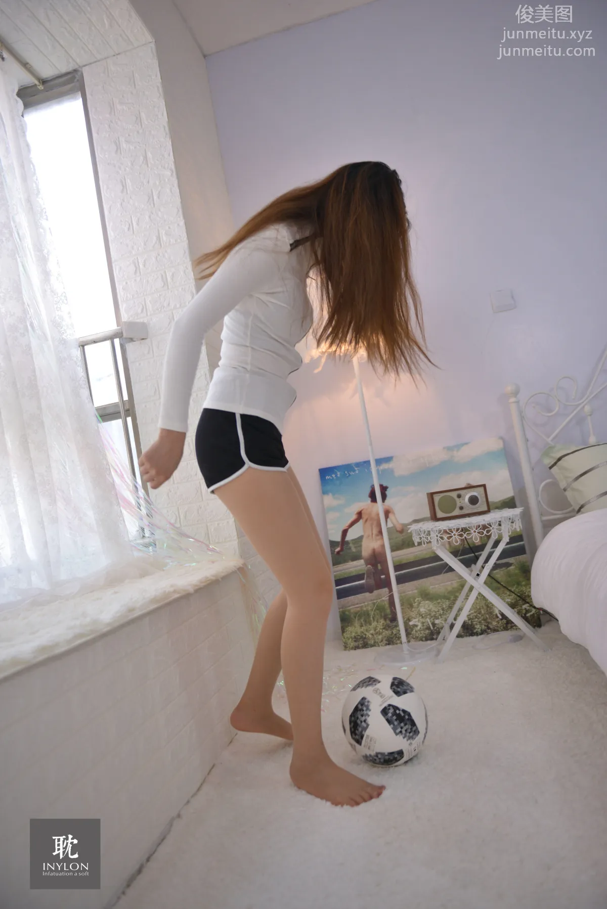 [IESS] Pu Hui Ji 235, Model: Jiu Mei, Happily Playing with a Ball photo 76
