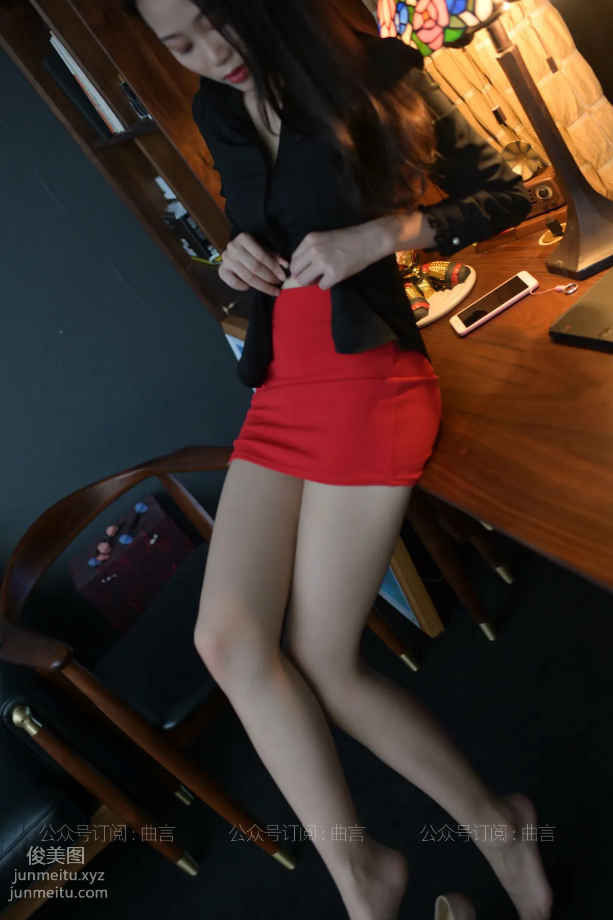 [耽絲]033-肉肉的性感紅裙 [85P] 48