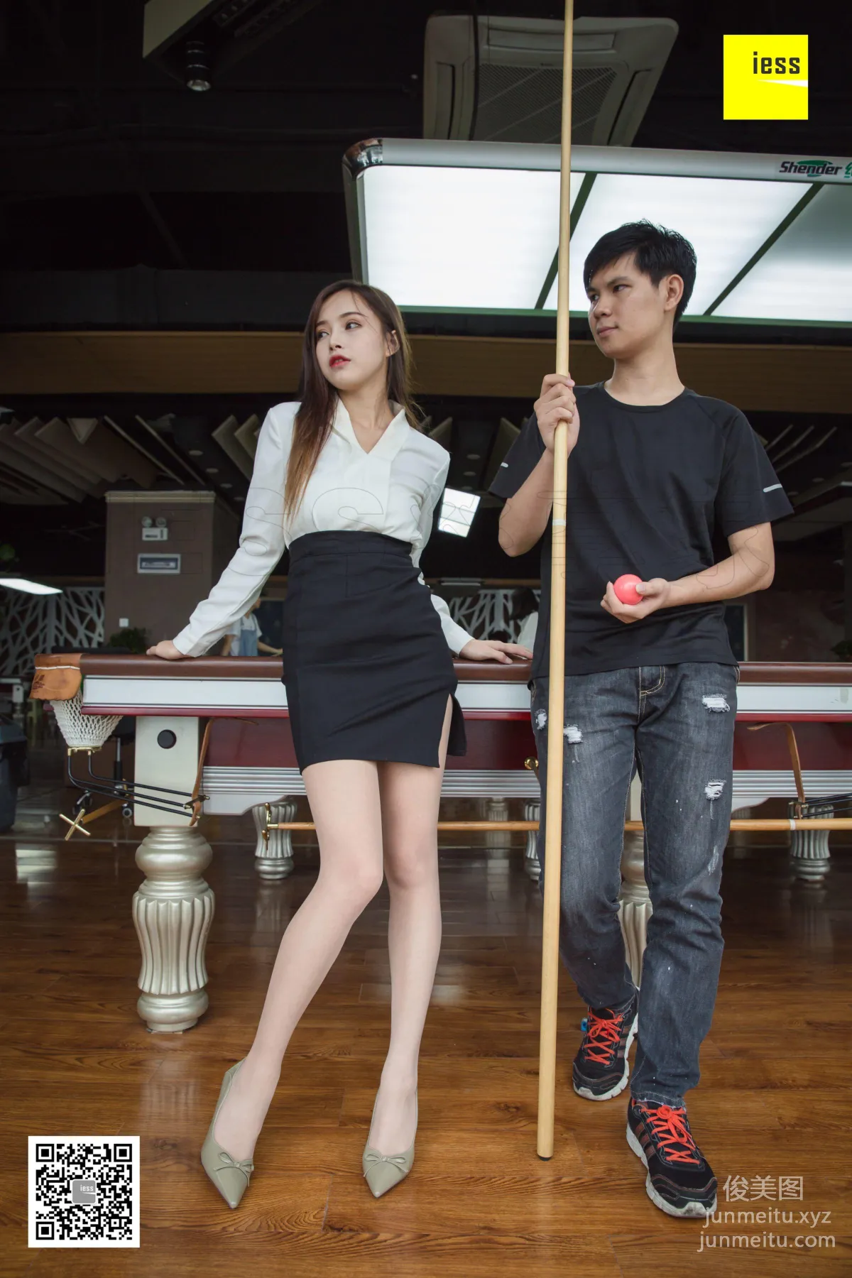 [IESS] 2018.10.10 Devil Wednesday Special Issue 38: Can You Teach Me to Play Billiards, Xiao Yu [94P] photo 9
