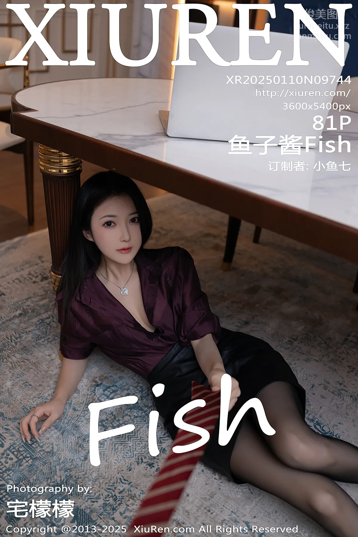 [Xiuren秀人網]2025.01.10 NO.9744 魚子醬Fish 62