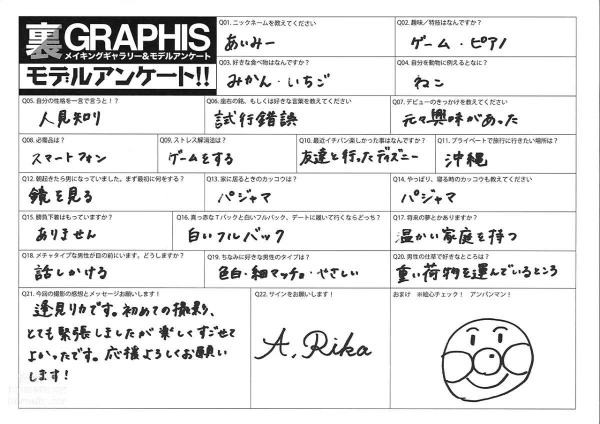[Graphis]2019.04.19 初脫ぎ娘 No.164 Rika Aimi 逢見リカ 159