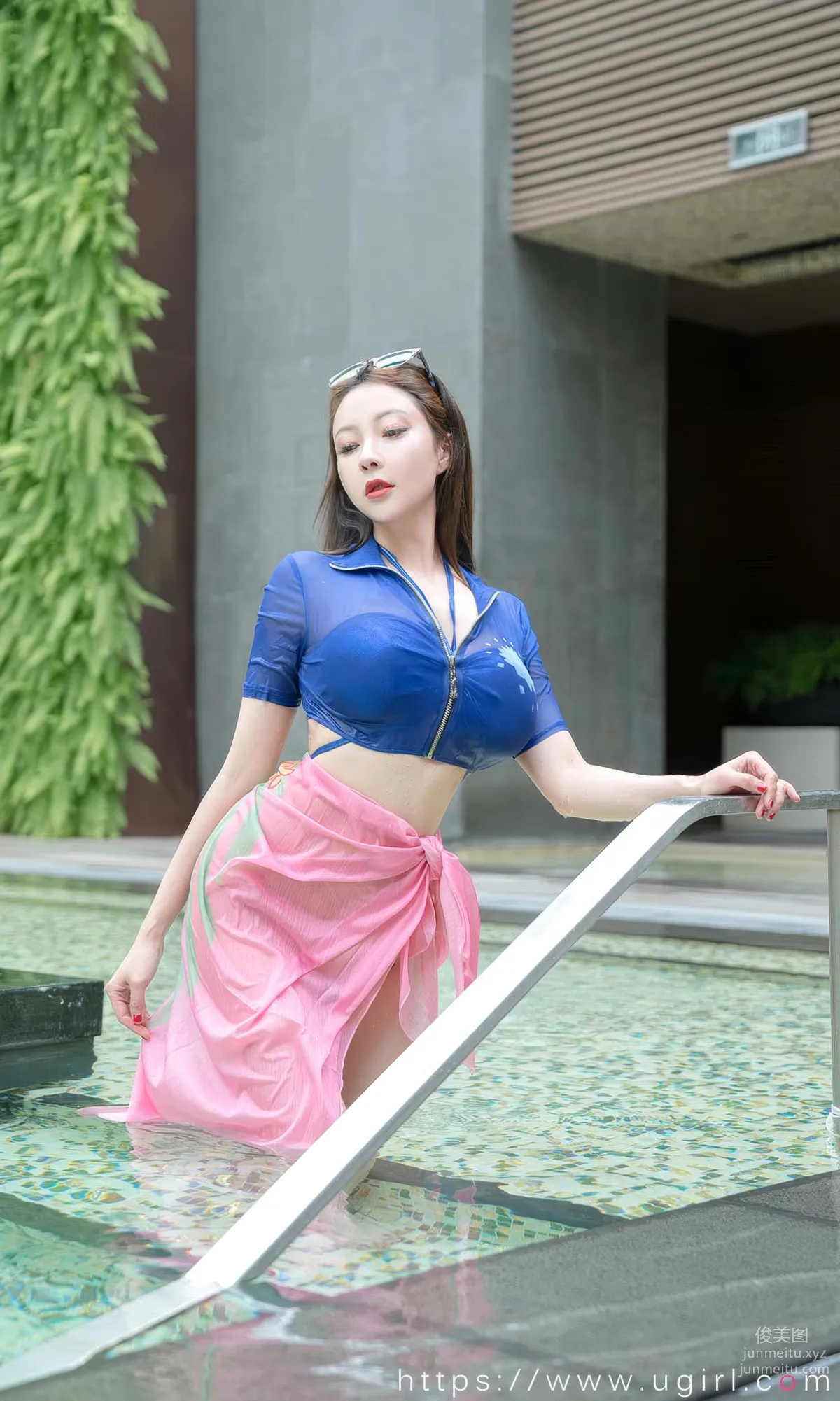 [Ugirls] Ai Youwu No.2909 Klein Blue Guo Er [35P] photo 5