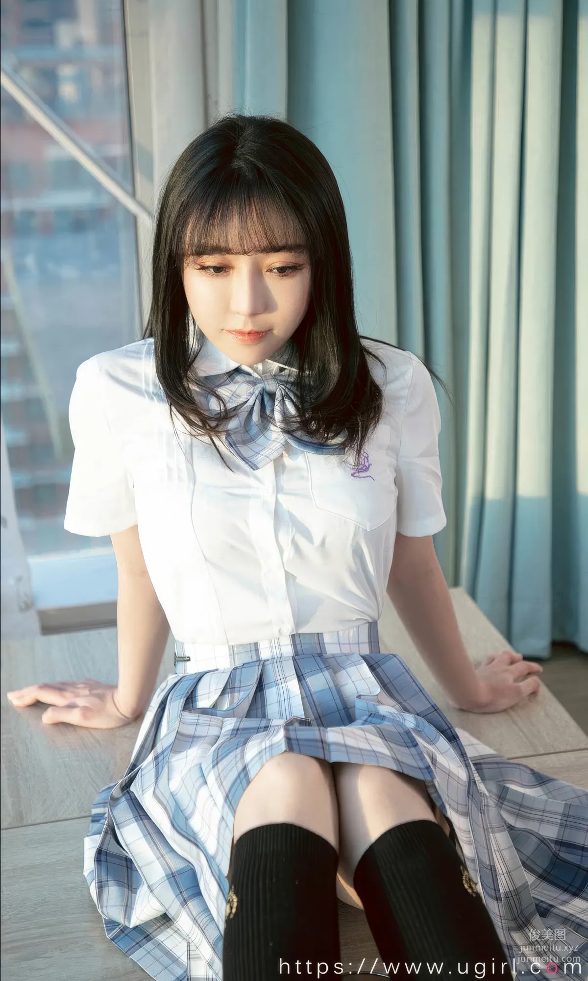 [Ugirls] Ai Youwu No.2929 Bai Yi ada Fragrant Plaid Skirt [35P] photo 7