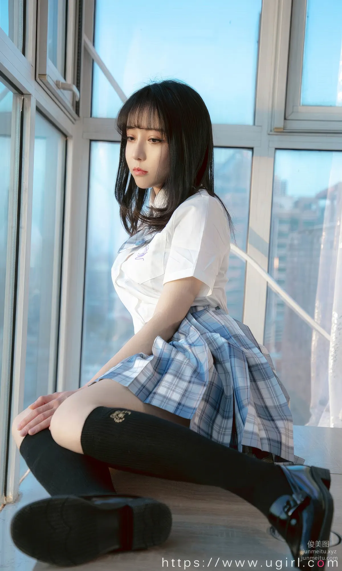 [Ugirls] Ai Youwu No.2929 Bai Yi ada Fragrant Plaid Skirt [35P] photo 9